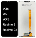 PANTALLA COMPLETA O A3S, OPPO A5 (2018), AX5, A12e, REALME 2, RE C1 - CPH1809, CPH1851 ORIG NEGRO