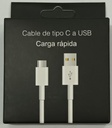 CABLE USB X-073 - CLASSIC - TIPO C  a USB