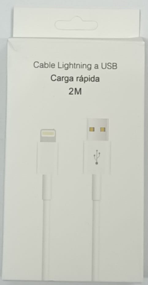 CABO USB MODM-B05 SO LIGHTNING 2MTS - MIXOR - BRANCO