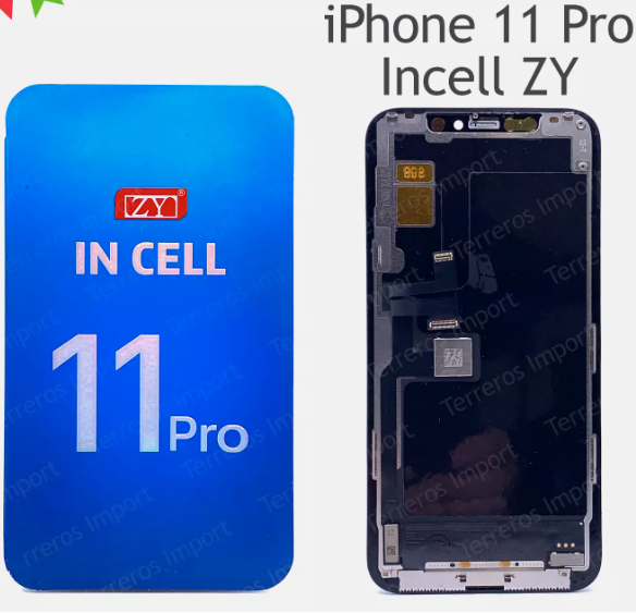 PANTALLA COMPLETA IP 11 PRO / A2215 A2160 A2217 INCELL ZY NEGRO