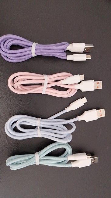 CABLE USB LIGHTNING X-092 - SOOK CANDY - XAEA - ROSA