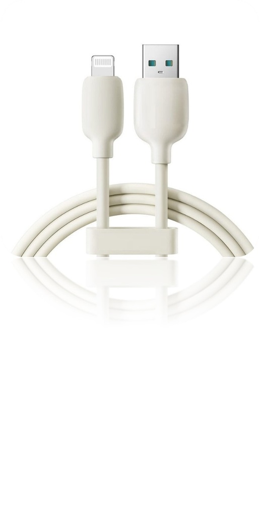CABLE USB LIGHTNING CYRO X-100 - XAEA - BLANCO