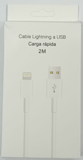 [CABM08B0523] CABO USB MODM-B05 SO LIGHTNING 2MTS - MIXOR - BRANCO